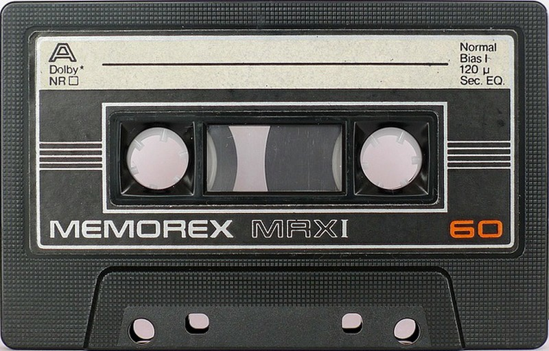 Compact Cassette Memorex MRX I 60 Type I Normal 1982 USA