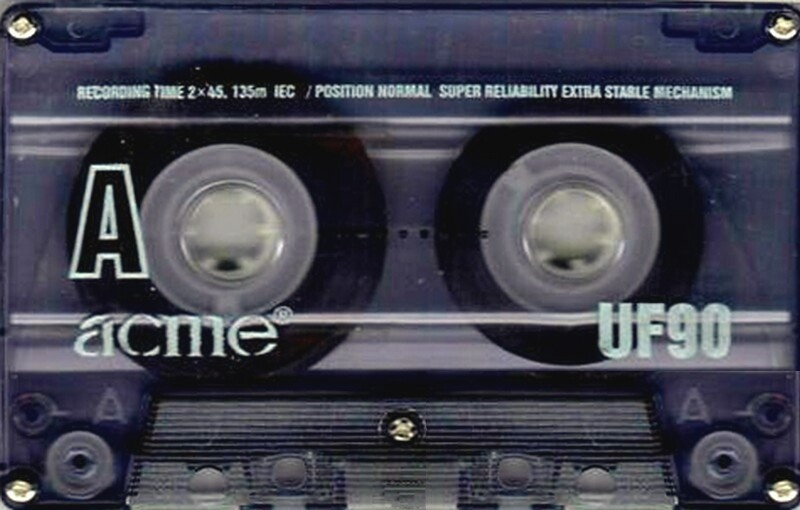 Compact Cassette Acme UF 90 Type I Normal USSR