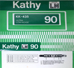 Compact Cassette Kathy 90 "KK-435" Type I Normal Hong Kong