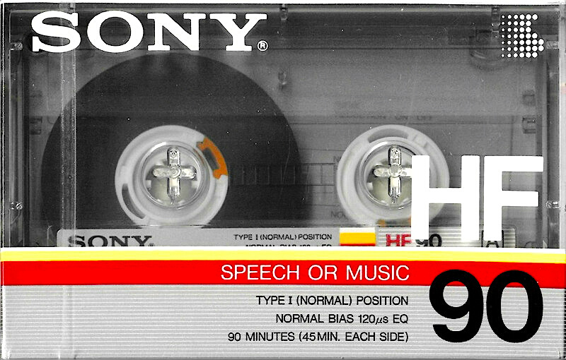 Compact Cassette: Sony  - HF 90