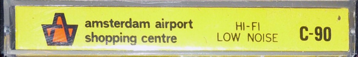 Compact Cassette Amsterdam Airport 90 Type I Normal Netherlands