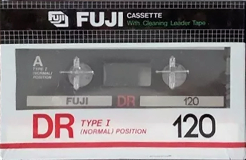 Compact Cassette Fuji DR 120 Type I Normal 1982 North America