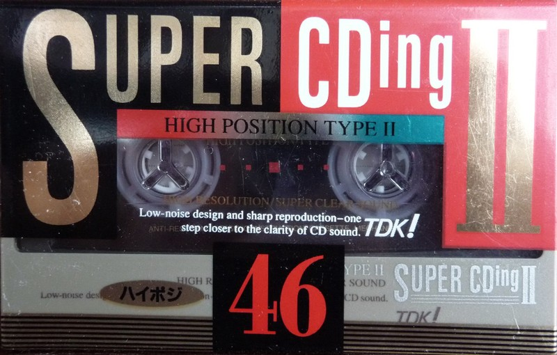 Compact Cassette: TDK  - Super CDing II 46