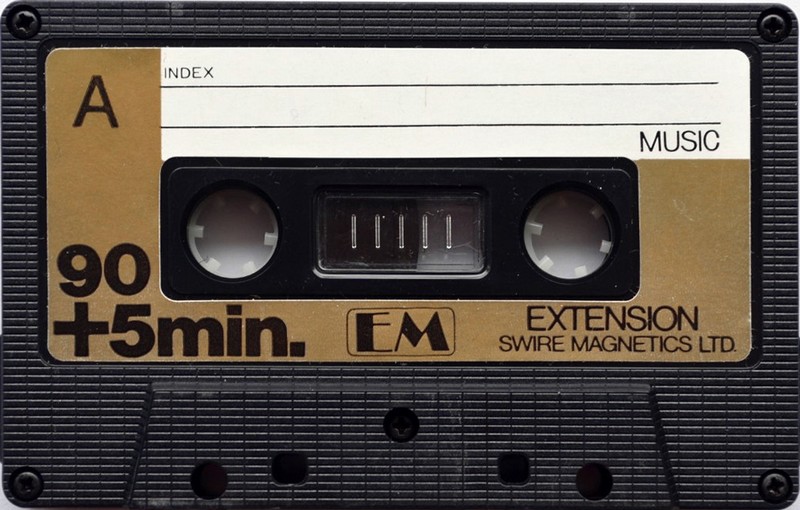 Compact Cassette Extension EM 90+5 Type I Normal 1981 Japan