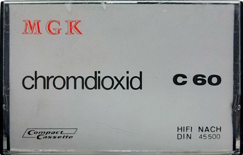 Compact Cassette MGK 60 Type II Chrome Germany