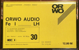 Compact Cassette ORWO 30 Type I Normal 1989 East Germany