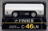 Compact Cassette Fisher LN 46 Type I Normal 1982 USA