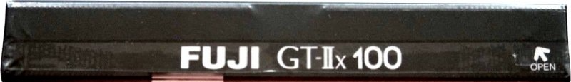 Compact Cassette Fuji GT-IIx 100 Type II Chrome 1989 Europe