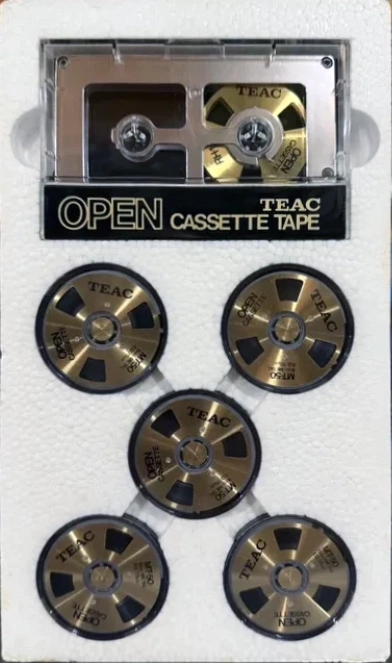 Blister Teac OC Open Cassette 50 "Casse OC-5M" Type IV Metal 1983 Japan
