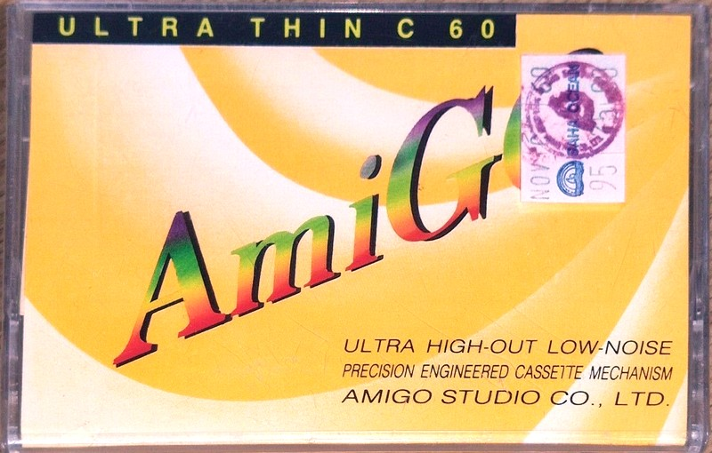 Compact Cassette Amigo 60 Type I Normal Thailand