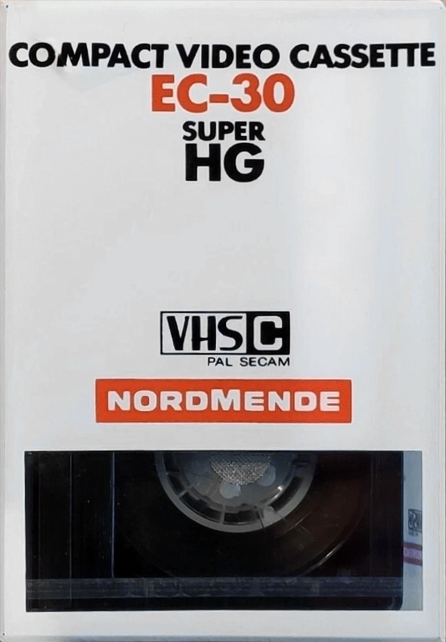 VHS-C (VHS Compact) Nordmende 30 Type I Normal 1983 Europe
