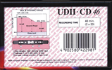 Compact Cassette Maxell UDII-CD 46 Type II Chrome 1996 Europe