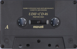 Compact Cassette Maxell UDII-CD 46 Type II Chrome 1996 Europe