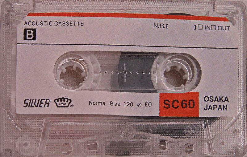 Compact Cassette Silver Crown SC 60 Type I Normal 1991 Unknown Country