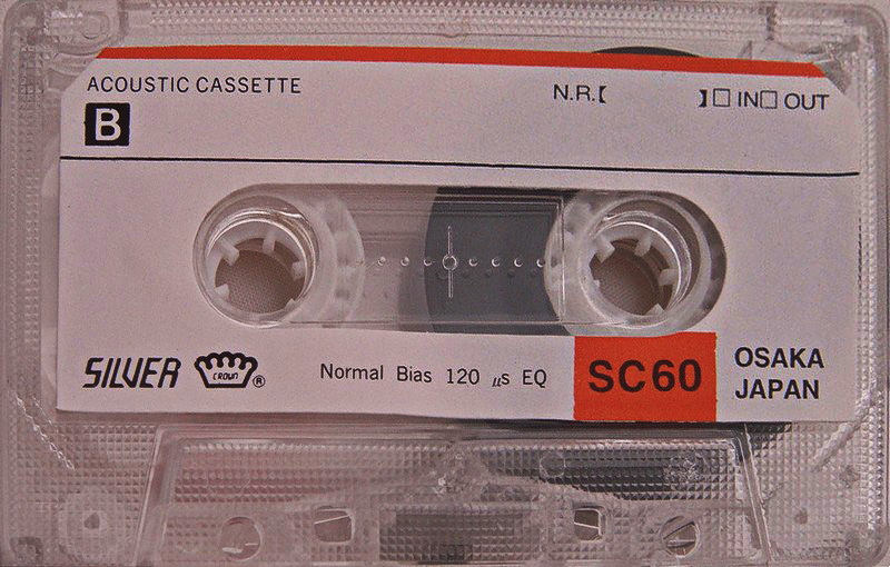 Compact Cassette:  Silver Crown -  60