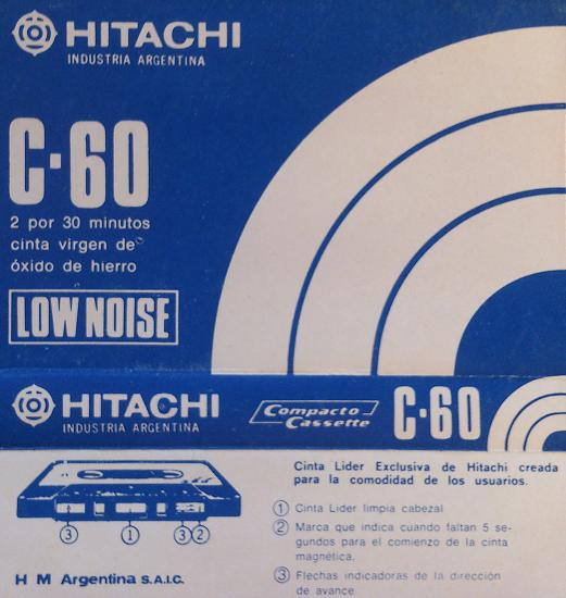 Compact Cassette: Maxell / Hitachi Hitachi -  60