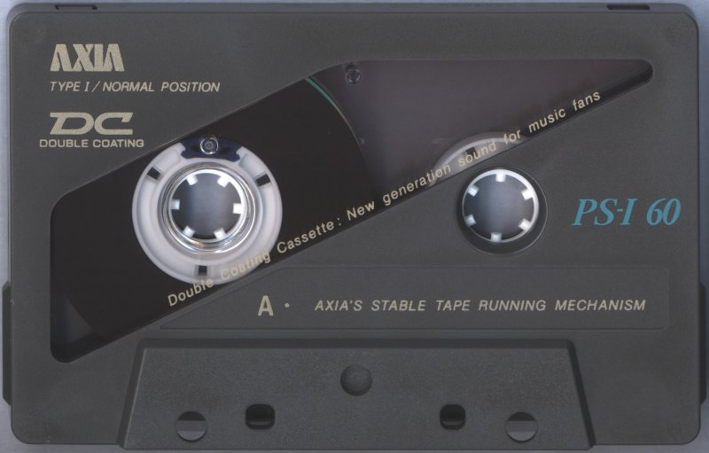 Compact Cassette: FUJI AXIA - PS-I 60