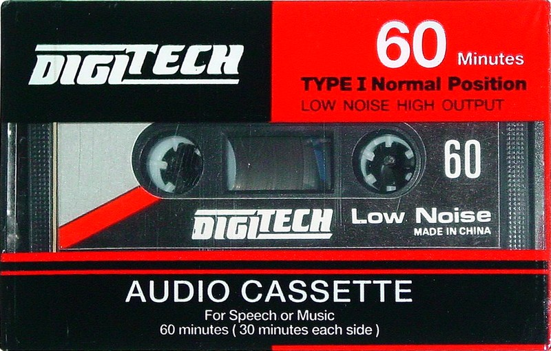 Compact Cassette Digitech 60 Type I Normal USA