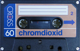 Compact Cassette Cross 60 Type II Chrome 1988 Germany