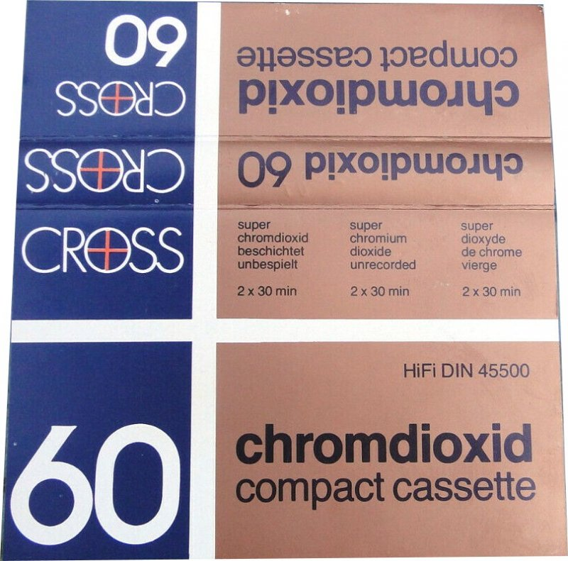 Compact Cassette:  Cross -  60