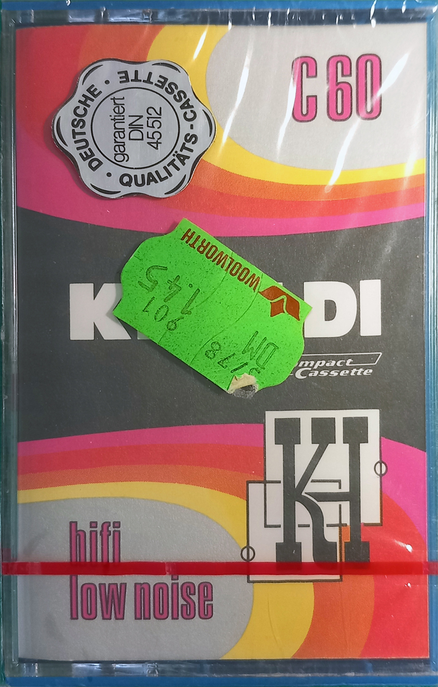 Compact Cassette Khaldi 60 Type I Normal 1977 Germany