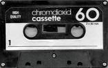 Compact Cassette No Name 60 Type II Chrome 1975 Europe
