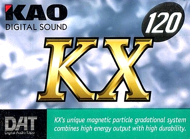 Digital Audio Tape KAO KX 120 Type IV Metal 1996 Japan