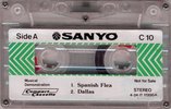 Compact Cassette Sanyo 10 Demonstration Tape Japan