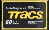 Compact Cassette Audio Magnetics Tracs 60 Type I Normal 1979 Canada