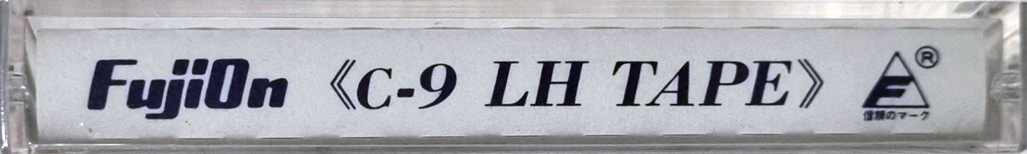 Compact Cassette Fujion 9 "LH Tape" Type I Normal Japan