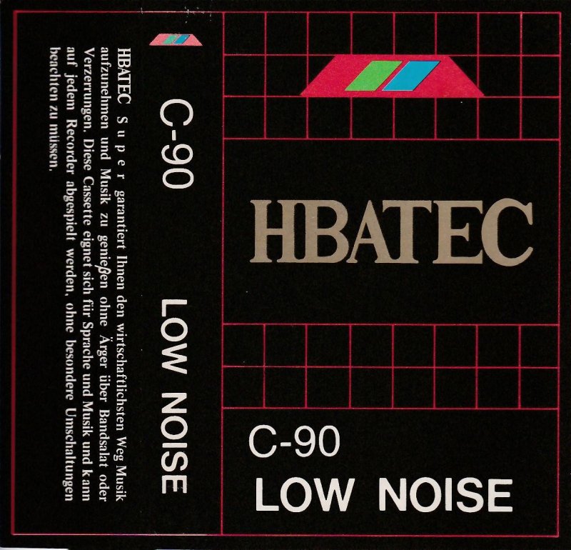 Compact Cassette Hbatec 90 Type I Normal Germany