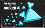 Compact Cassette Maxell Message 80 Type I Normal Europe