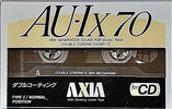 Compact Cassette AXIA AU-Ix 70 "AU-1X 70" Type I Normal 1991 Japan