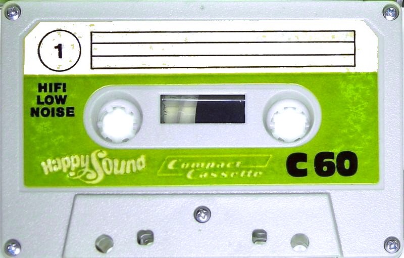Compact Cassette Happy Sound 60 Type I Normal 1978 Europe