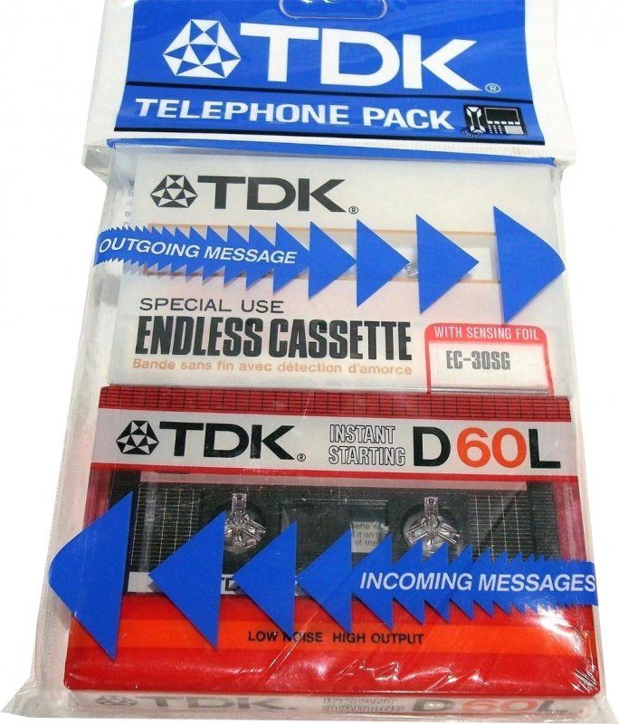 Compact Cassette: TDK  - D 60