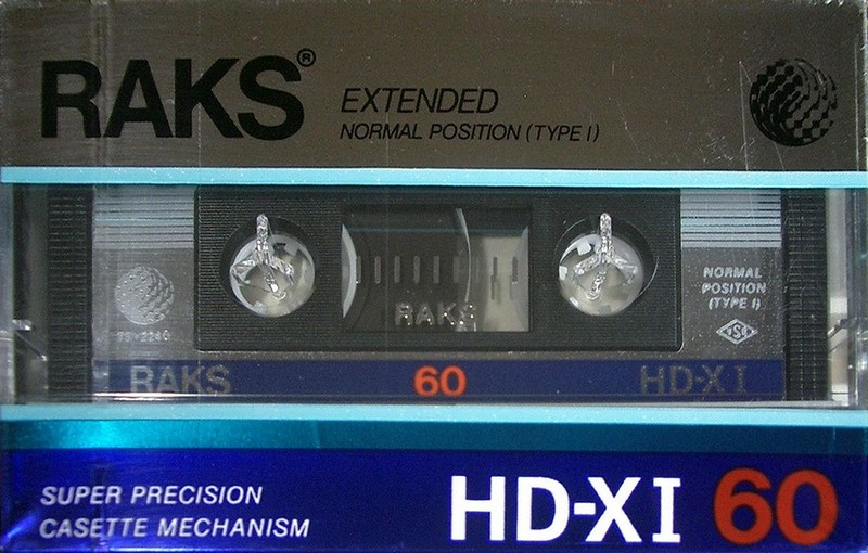 Compact Cassette: RAKS  - HD-XI 60