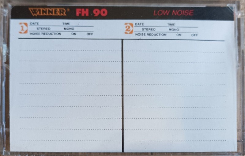 Compact Cassette Winner 90 "FH" Type I Normal Worldwide