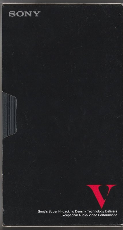 VHS, Video Home System Sony V 180 Type I Normal Europe