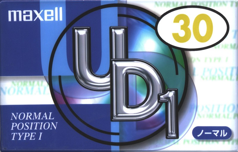 Compact Cassette Maxell UDI / UD1 30 "UD1-30N" Type I Normal 2000 Japan
