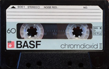 Compact Cassette BASF Chromdioxid II 60 Type II Chrome 1979 Europe