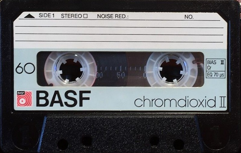 Compact Cassette: BASF  - Chromdioxid II 60