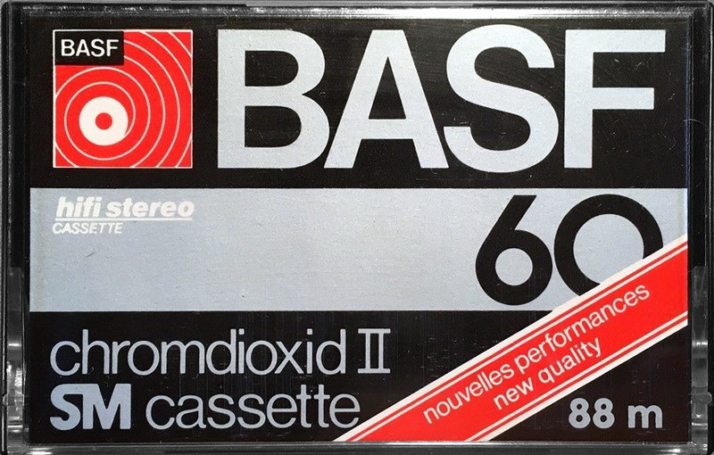 Compact Cassette: BASF  - Chromdioxid II 60