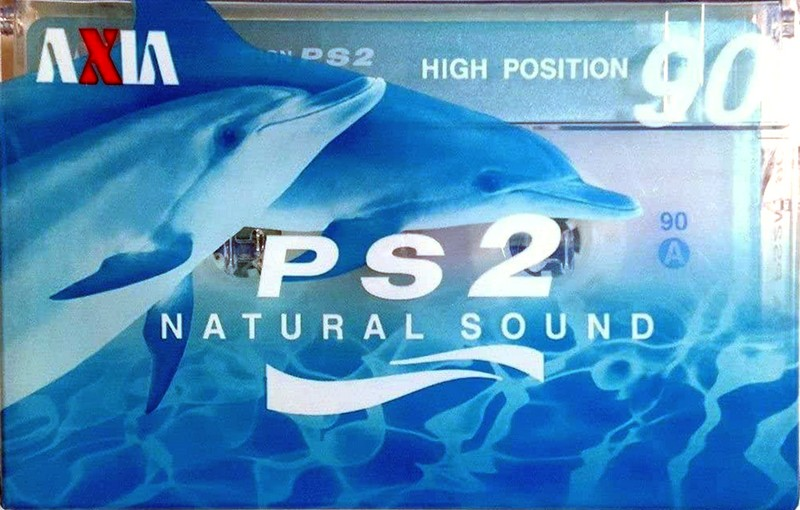 Compact Cassette AXIA PS-II / PS-2 90 "PS2M 90" Type II Chrome 2001 Japan