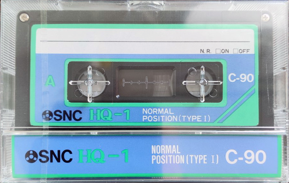 Compact Cassette SNC HQ-1 90 Type I Normal 1985 Unknown Country