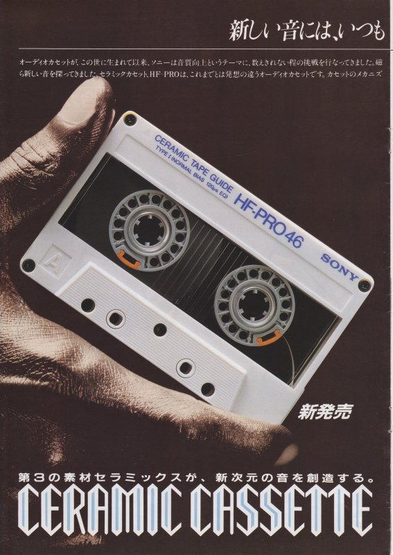 Compact Cassette: Sony  - HF-Pro 60