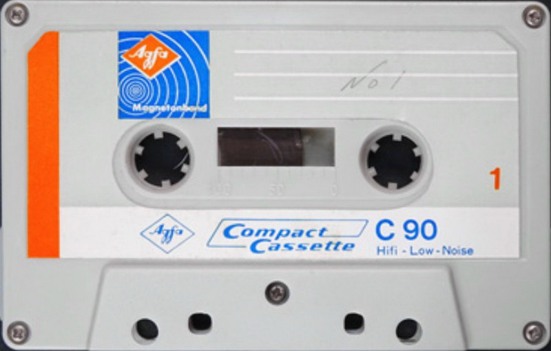Compact Cassette AGFA 90 Type I Normal 1968 Germany