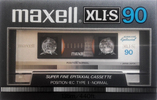 Compact Cassette Maxell XLI-S 90 Type I Normal 1984 USA