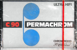 Compact Cassette Permachrom 90 Type II Chrome 1977 Europe