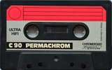 Compact Cassette Permachrom 90 Type II Chrome 1977 Europe