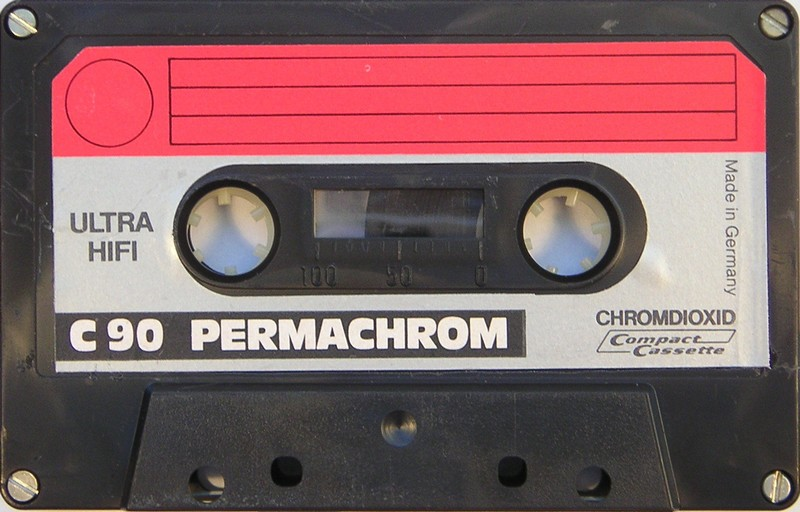 Compact Cassette: Unknown Permachrom -  90